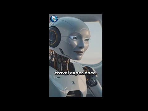 Can you travel with a ROBOT? #ai #travel #youtubeshorts