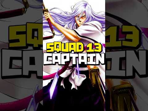 The Captain of Squad 13 in BLEACH is… Ukitake Jushiro Explained