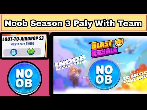 Noob Season 3 | Noob Paly with Team | Get More Noob Token | How To Join Team on Noob | Noo  Update |