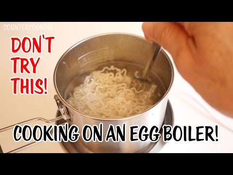 Cooking Ramen In An Egg Boiler - DON'T TRY THIS!