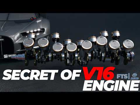 V16: Why Bugatti Stopped Producing the W16 - The Secret & Details Behind the Tourbillon