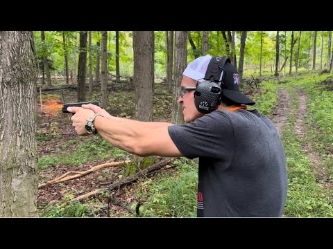 Glock 26 W/ Trigger Shark @ 120+ Feet - First Mag