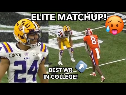 Derek Stingley vs Justyn Ross & Tee Higgins | Stingley’s BEST Game 🔥 | WR vs CB