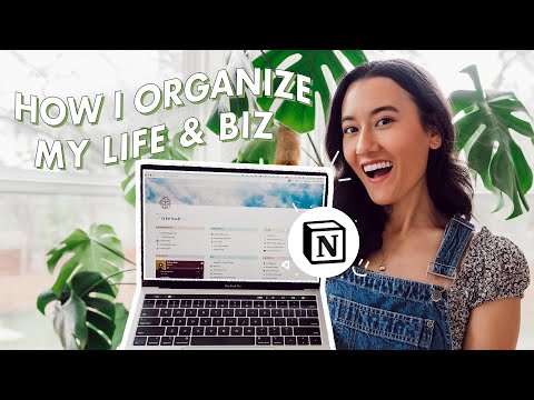 🌻 Notion Tour | How I Organize My Life and Work *literally game-changing*