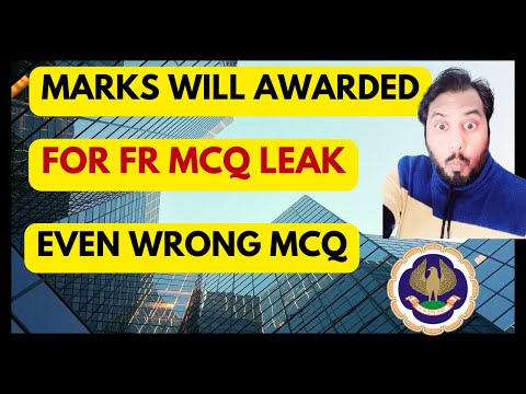 |Will ICAI Award Marks For FR May 24 Exam| Fear: Wrong Answer to ICAI Leaked FR MCQ Booklet