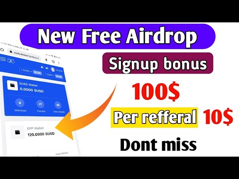 Signup Bonus 100$ | New free Loot 2022 | New free airdrop | Earn money online | Make money online