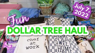 Fun DOLLAR TREE HAUL!  Cool Finds!  July 7, 2022 #LeighsHome