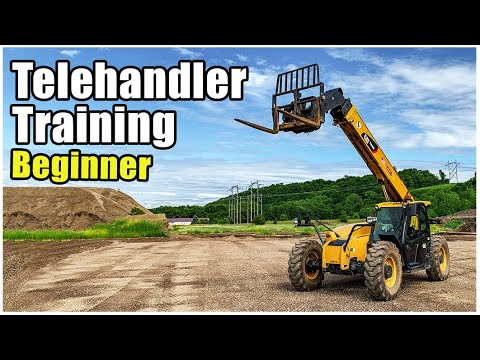 How to Drive a Forklift | Telehandler Forklift Operator Training