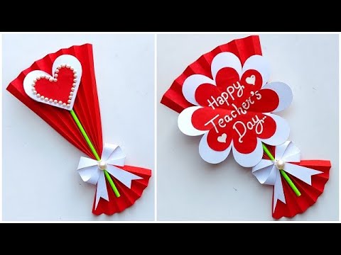 DIY Happy Teacher's day card ideas easy 2024 / Teacher's day card making ideas / Teacher's day gift