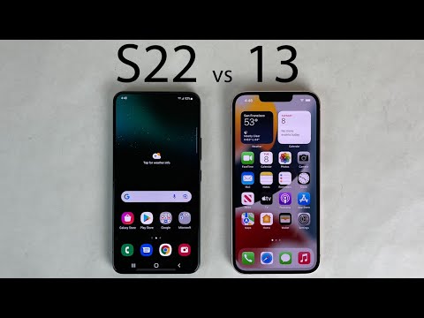 iPhone 13 vs Galaxy S22 Speed Test