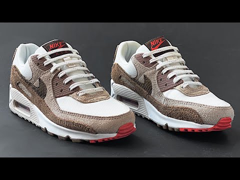 How to bar lace Nike Air Max 90