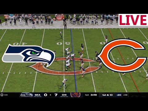 🔴LIVE 🔴Seattle Seahawks VS Chicago Bears/ NFL Week 17 /NFL Envivo/NFL Madden NFL