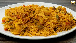 Tomato Biryani Recipe - Super Easy Lunch!! Big Foodie Recipes