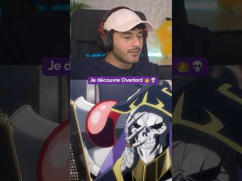 Je découvre Overlord #overlord #anime #vf #manga #animereaction