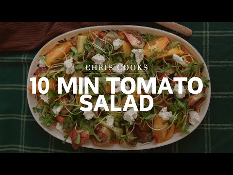 10-minute Heirloom Tomato Salad