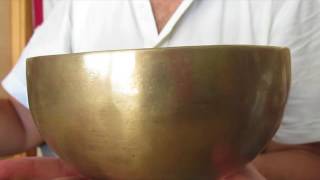 Tibetan Singing Bowl A222 RE4 302 HZ