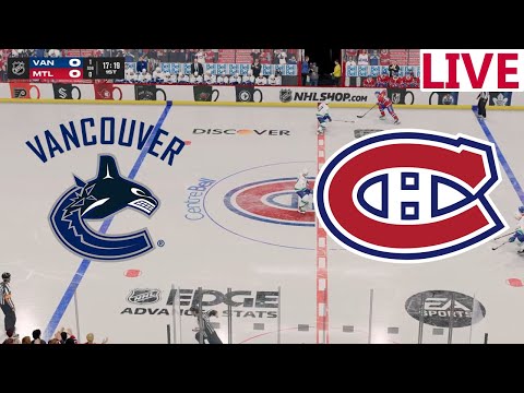 🔴 LIVE🔴Vancouver Canucks vs Montreal Canadiens /NHL SEASON /Hockey NHL 25