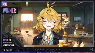 Dokibird wins Best FPS Vtuber of the Year (The Vtuber Awards 2024)