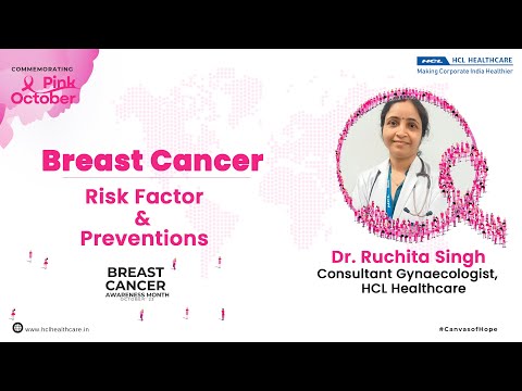 Breast Cancer Risk Factors and Prevention | Dr. Ruchita | Consultant Gynaecologist | HCL Healthcare