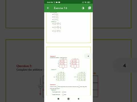 Class 6 Maths Chapter:- 7 Fractions Exercise 7.6 Solution