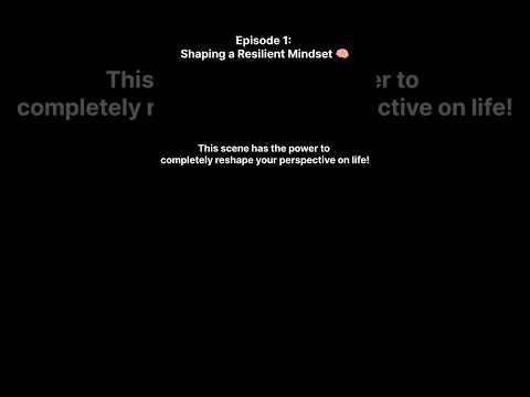 Episode 1: Shaping a Resilient Mindset🧠 #motivation #shorts #growth #life #mindset #explore #podcast