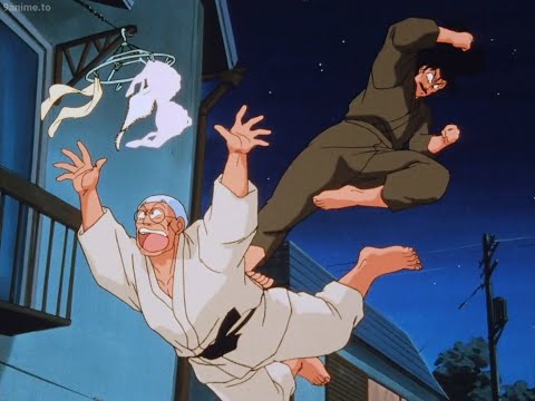 「RANMA ½」/ らんま1/2 : 邪悪な魔女の下着を盗む