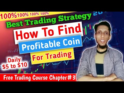 How to Find Profitable Coins for Daily Trading | Trading For Beginners | Trading Course (Chapter#3)