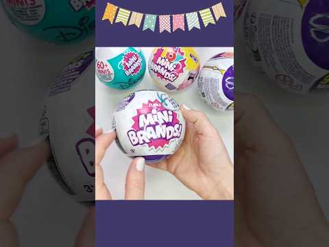 ASMR MINI BRANDS! Unboxing MINI BRANDS Surprise! #shorts #unboxing #lolsurprise #asmr #toys