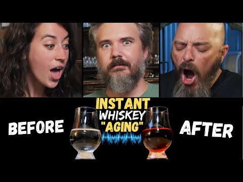 Is INSTANT WHISKEY a Beautiful Lie? | Ultrasonic “Aging” Experiments