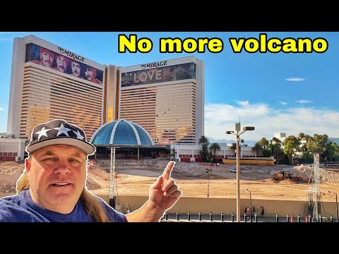 Construction update for the Mirage and the Tropicana walking through casinos, and on the strip ￼