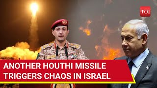 Houthi Missile Mayhem In Central Israel Again; Crazy Scenes On Streets As Resident Run For Shelter