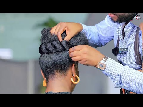 Finally I Got The Quickest Method For Natural Hair Styling. Very Detailed Tutorial.