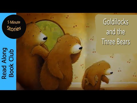 👱‍♀️ Goldilocks and the Three Bears 🐻🐻🐻 A 5 Minute Bedtime Short Story READ ALOUD