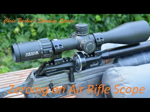 How to Zero an Air Rifle, FX Crown, Element Optics