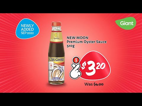 Enjoy New Moon Premium Oyster Sauce at the Same Low Price Every Day!