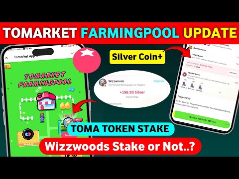 Tomarket Farmingpool New Update | Tomarket Wizzwood Farmingpool | Tomarket Listing Announcement