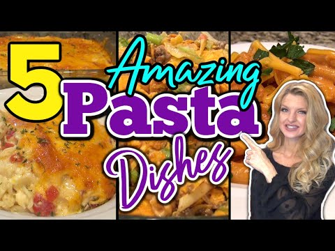 5 Best PASTA RECIPES you DON'T want to miss! | Easy & Delicious PASTA DISHES