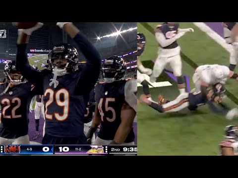 Tyrique Stevenson TAUNTS Vikings Fans Mid-Game & Gets COOKED!