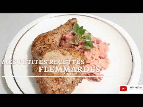 Nouilles à la betterave et au poulet rôti au four🍜: petit régal de la flemme