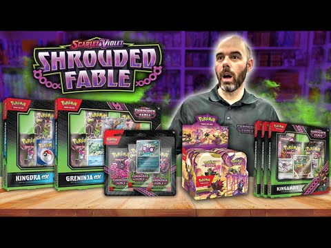 We Opened EVERY New Shrouded Fable Pokemon Product!