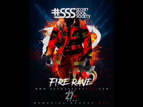 2024 #SSS Secret Soca Society RED "Fire Rave" De Cooler J'ouvert #FAPWFTSM pi.