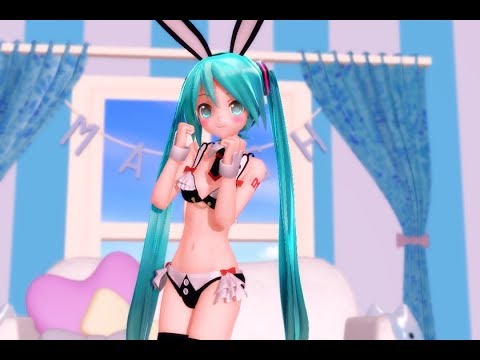 【MMD】 Hi-Fi Raver「Bunny Deluxe Api Miku」【1080p・60fps】