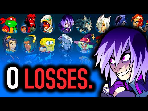 I Won With EVERY Brawlhalla Legend In A Row