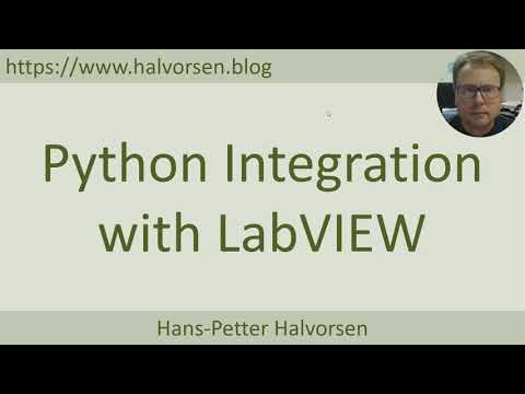 Python Integration with LabVIEW