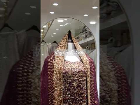 Beautiful Bridal Dresses at Tariq Road Khi @vlogsbysjabeen6603 #vlogsbysjabeen #sjabeen #bridal