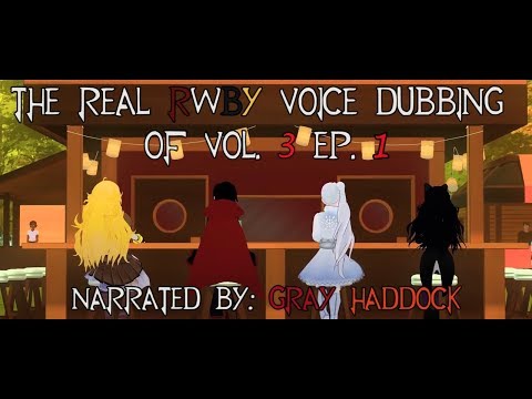 The Real RWBY Voice Dubbing Of Vol. 3 Ep. 1 (RTX 2018 Voice Dub)