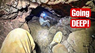 Going Underground 300ft to find RARE CRYSTALS!