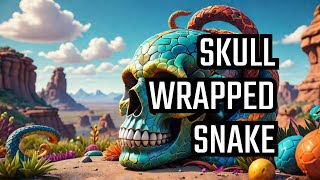 Creality K1 MAX Prints a SNAKE Wrapped Skull!