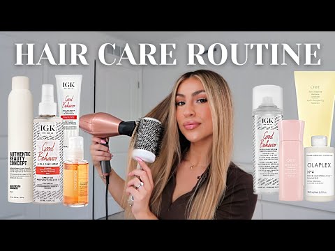 HAIR CARE ROUTINE | SALON QUALITY HAIR | AMAZING HAIR PRODUCTS FOR STRONG HEALTHY HAIR