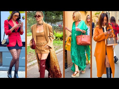 🍁2024 October Vibes in Milan🇮🇹Top Italian Fall Fashion Trends You Can't Miss